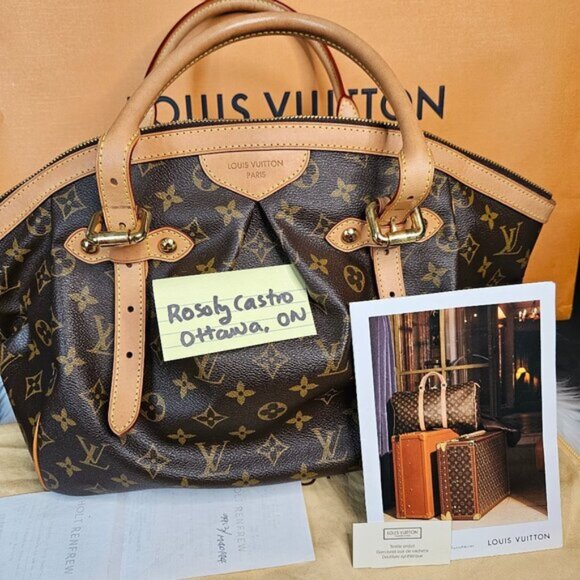 Louis Vuitton Handbags - SOLD Louis Vuitton GM TIVOLI COMPLETE INLCUSION